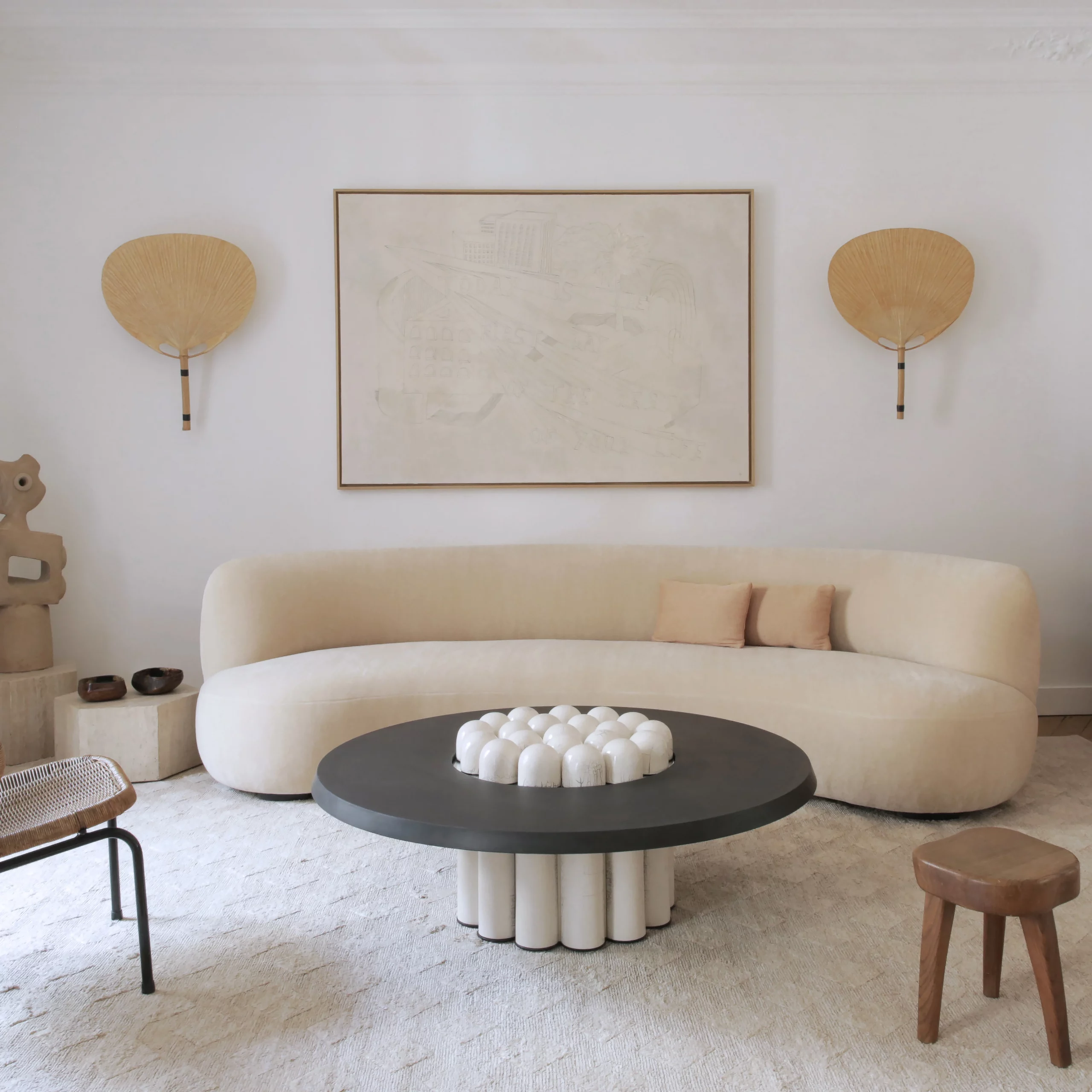 Coffee Table - Lava Stone | Emmanuelle Simon